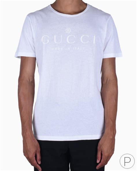 camiseta hombre gucci|camisa gucci original branca.